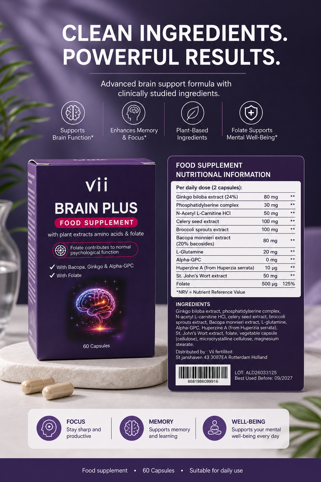 Vii Brain Plus