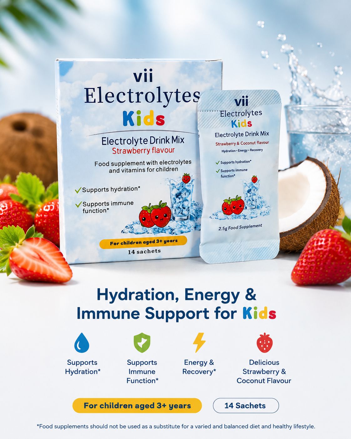 Electrolyte Strawberry Child