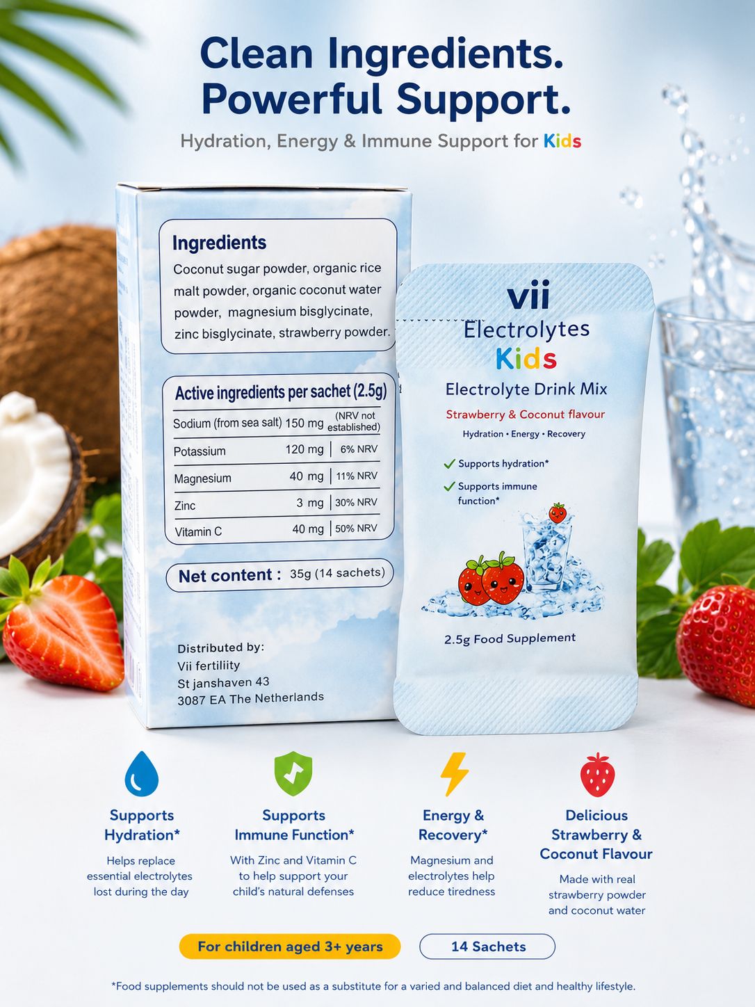 Electrolyte Strawberry Child