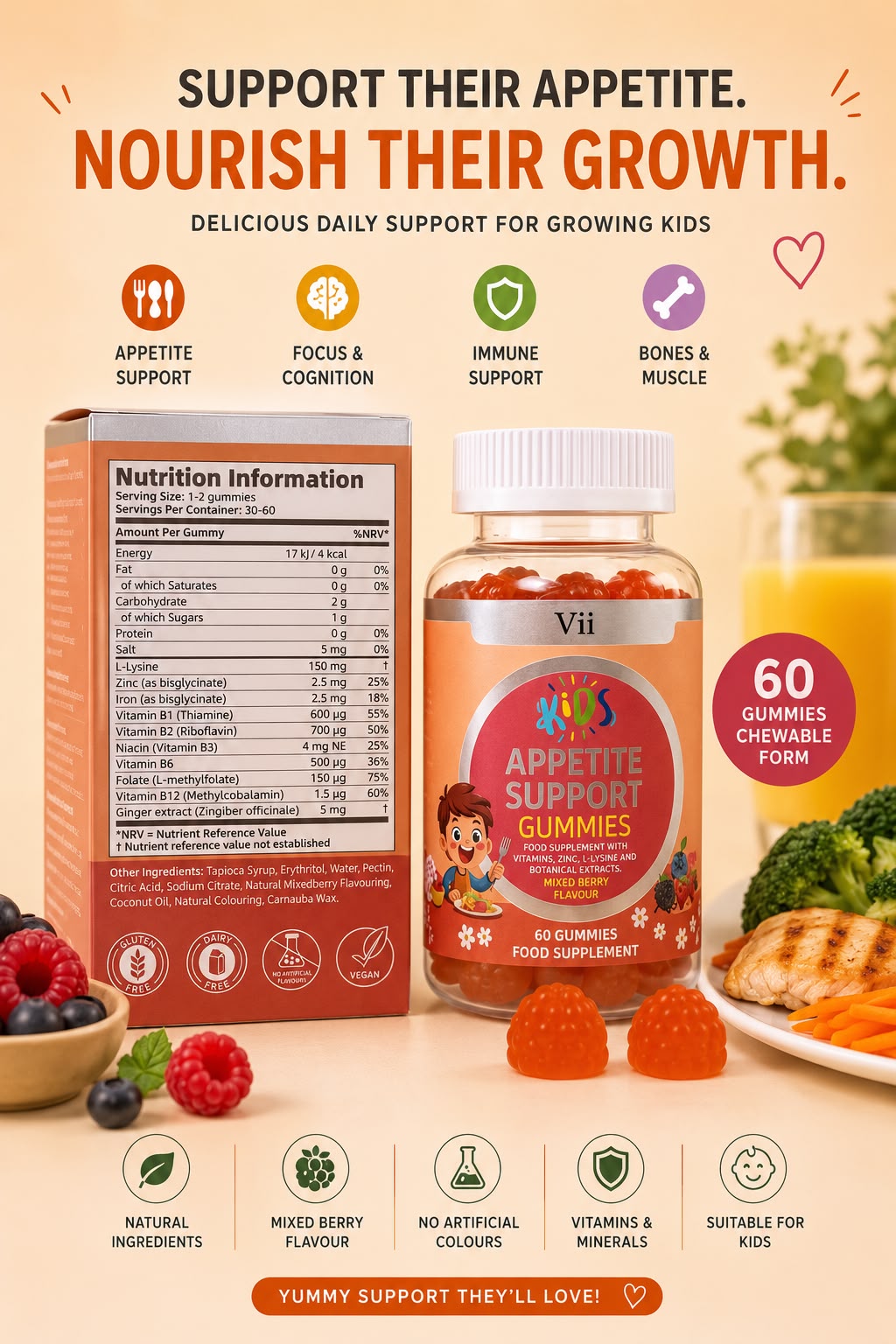 Vii İştah Gummies