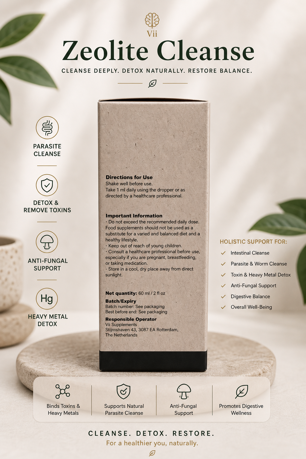 Vii Zeolite Cleanse Adult